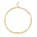 14K Gold & Silver Plated Chain Necklace For Women Dainty Layered Beaded Wave Box Chain & Chunky Square Link Choker, Minimalist Trendy Jewelry Set With Matching Bracelet