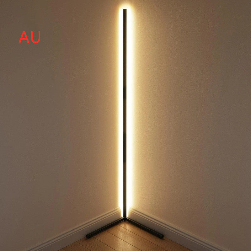 Colorful corner floor lamp