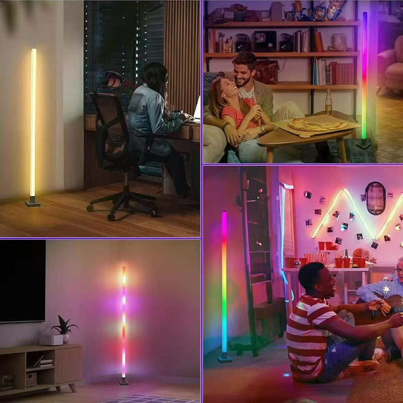 Corner Floor Remote Control Colorful A Color-changing Lamp