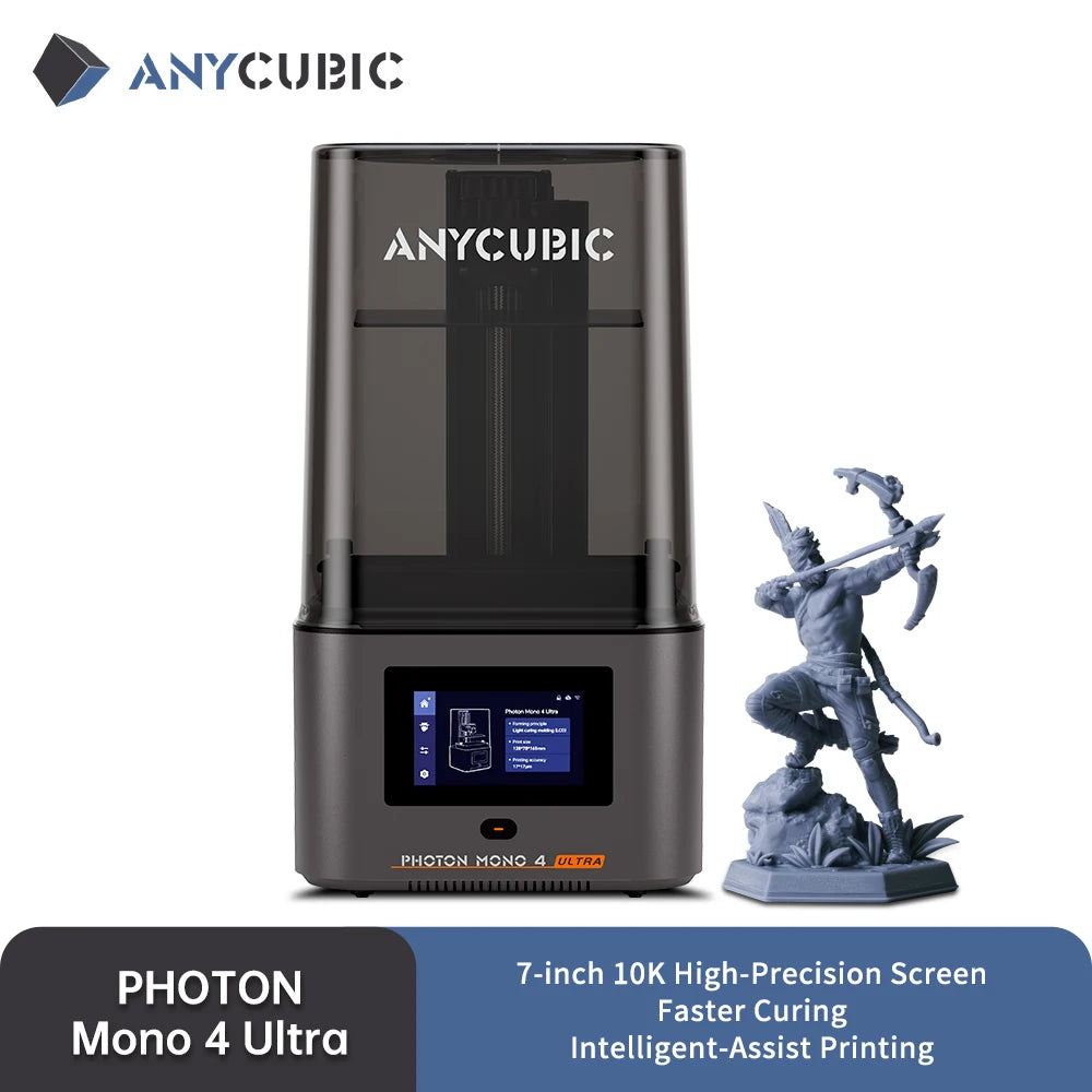 ANYCUBIC DLP SLA LCD 3D Printer High Speed 3D Resin Printer Photon Mono 4, M5s Pro, M7 Pro, M7, Photon P1&Wash Cure Machine