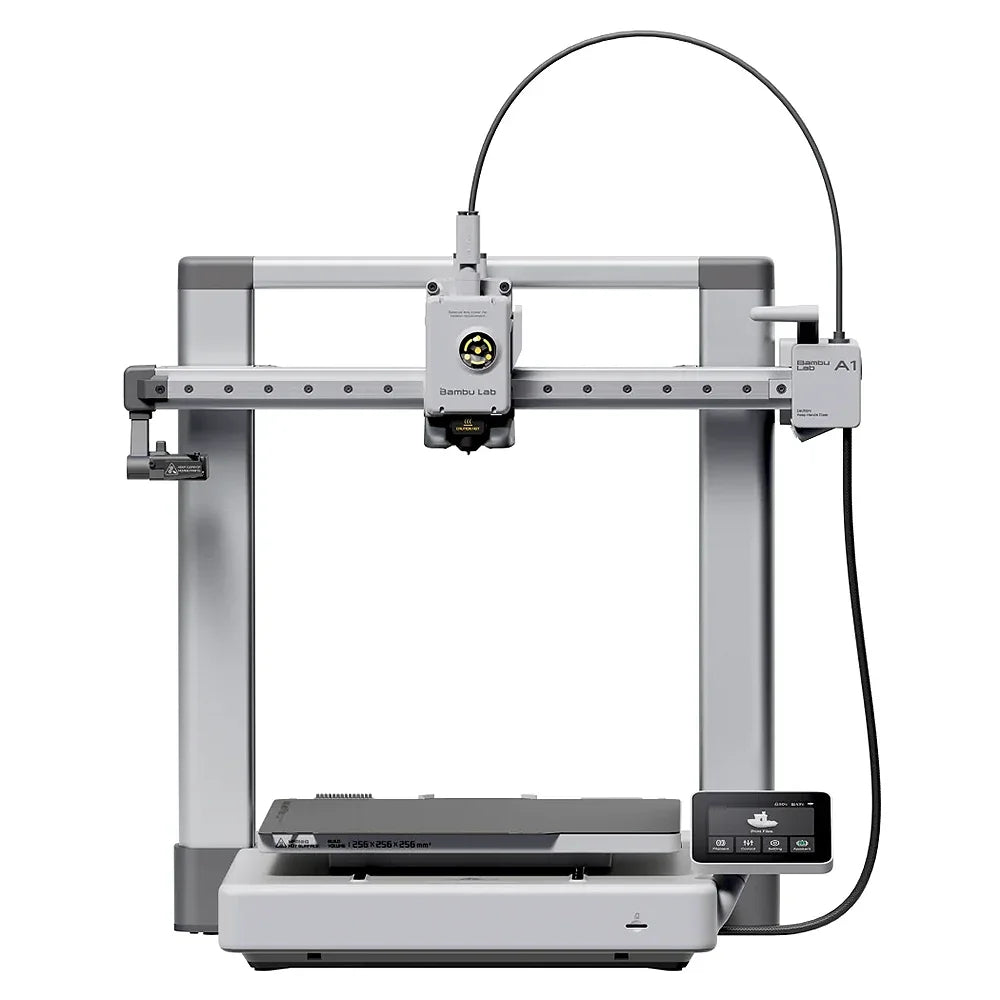 Bambu Lab A1 3D Printer 500mm/s High-Speed Auto Leveling Robust Direct Extruder 256x256x256mm Build Volume Silent Mode No AMS