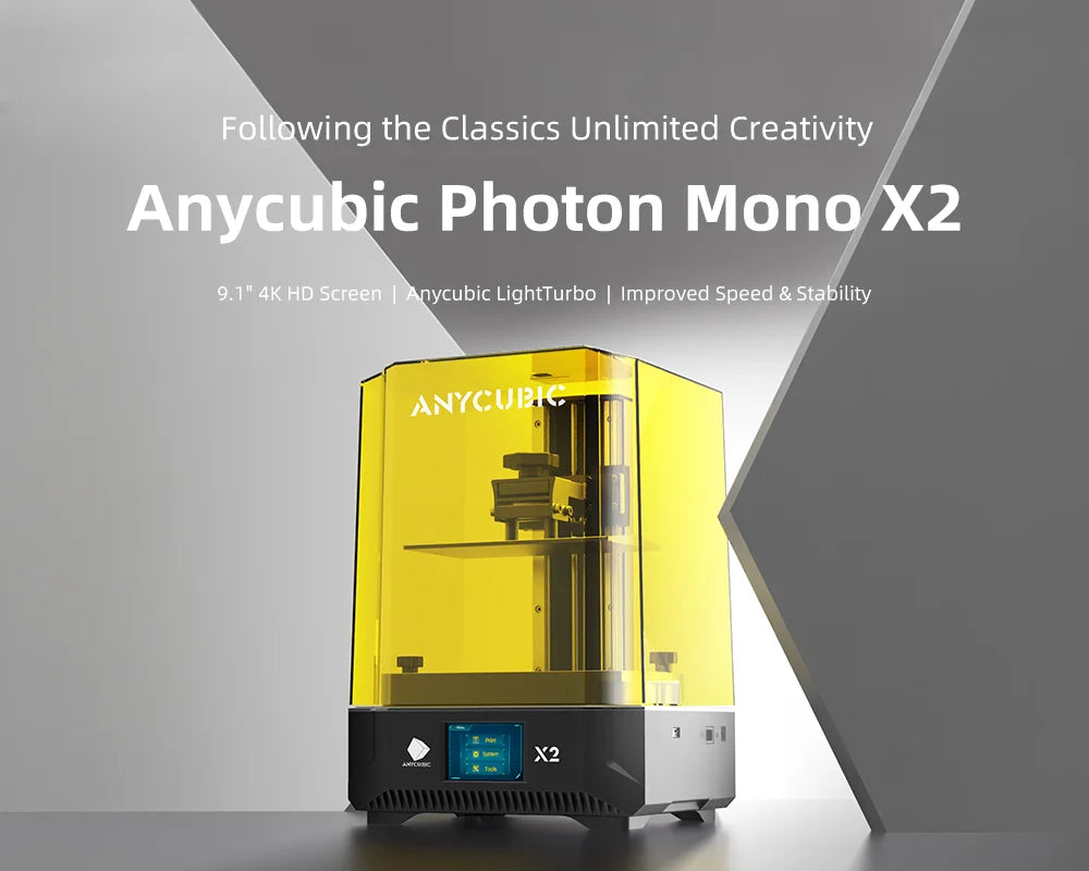 ANYCUBIC DLP SLA LCD 3D Printer High Speed 3D Resin Printer Photon Mono 4, M5s Pro, M7 Pro, M7, Photon P1&Wash Cure Machine