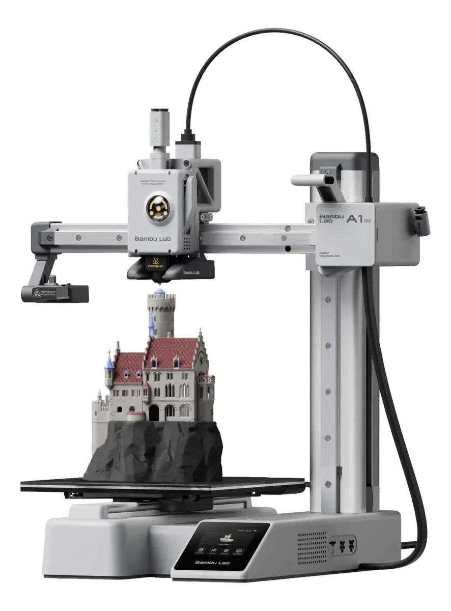 Bambu Lab A1 Mini 3D Printer 500mm/s High-Speed Printing Auto Leveling Compact Design Plug Play for Home Use without AMS
